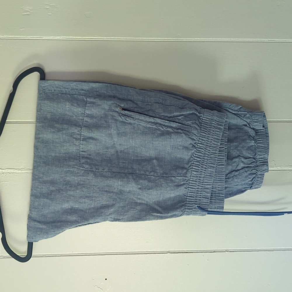 Athleta Retreat Linen Jogger in chambray